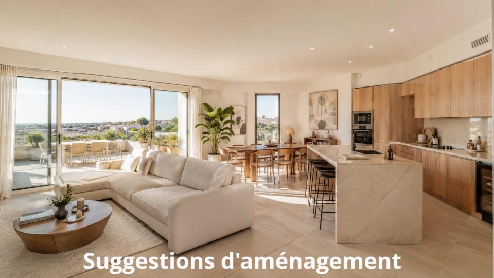 appartement dernier étage Montpellier